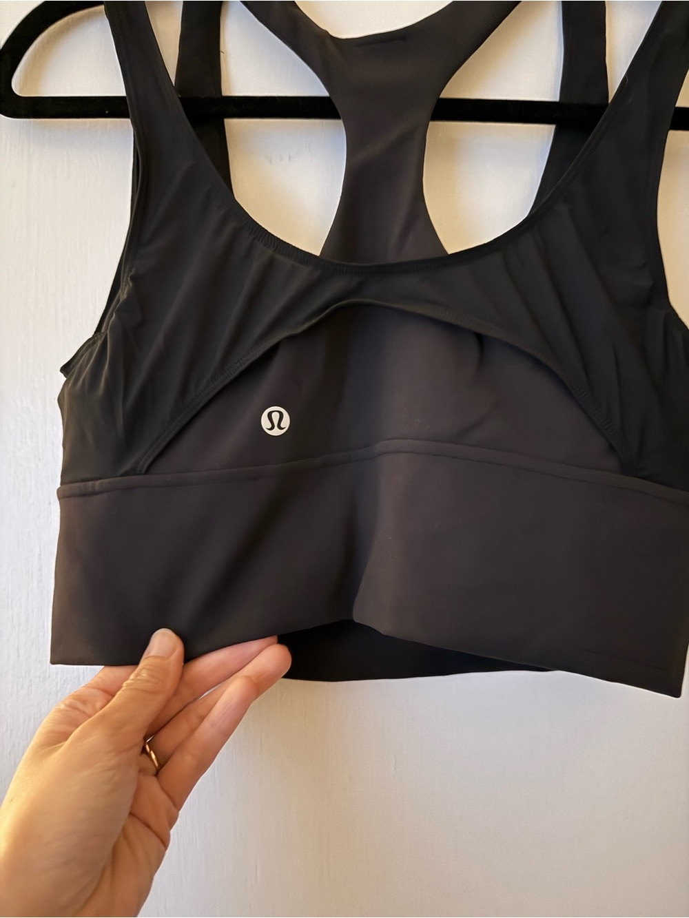 Wunder Train Mesh Racerback Tank Top
Medium Support, B/C Cup Black - Picture 4 of 6